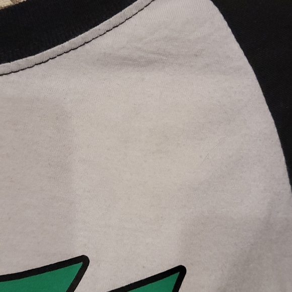 Merry Christmas Buffalo Plaid Ragland 3/4 Sleeve - Picture 4 of 5